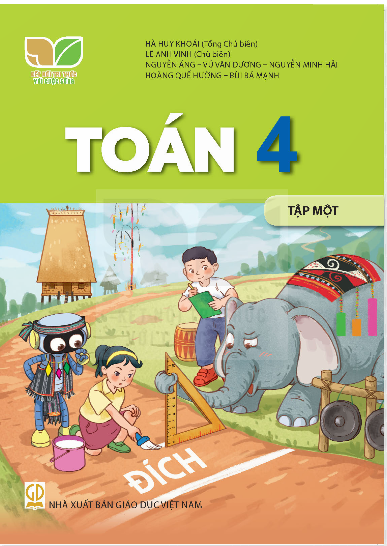 Sách giáo khoa Toán 4 - Kết nối tri thức với cuộc sống Tập 1